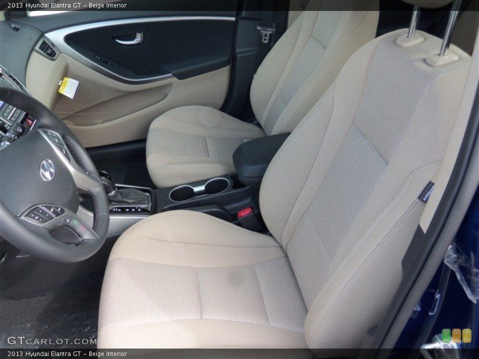 Beige Interior Front Seat for the 2013 Hyundai Elantra GT #77257403