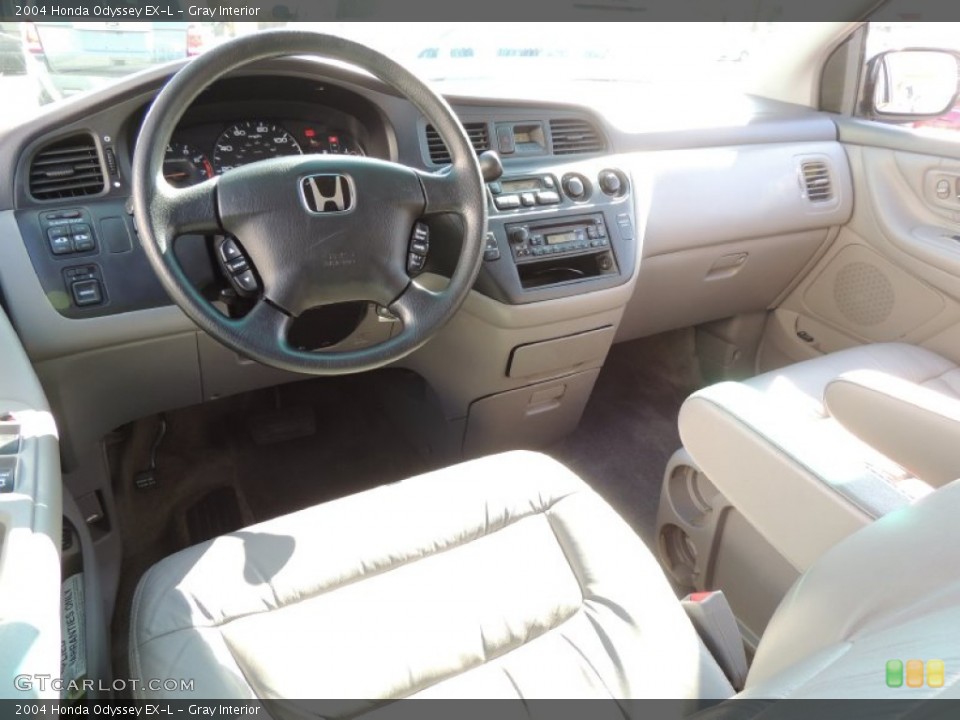 Gray Interior Prime Interior for the 2004 Honda Odyssey EX-L #77258537
