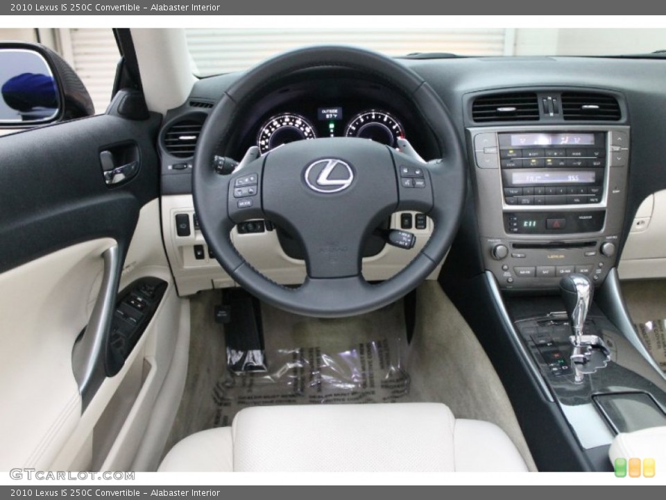 Alabaster Interior Dashboard for the 2010 Lexus IS 250C Convertible #77261213
