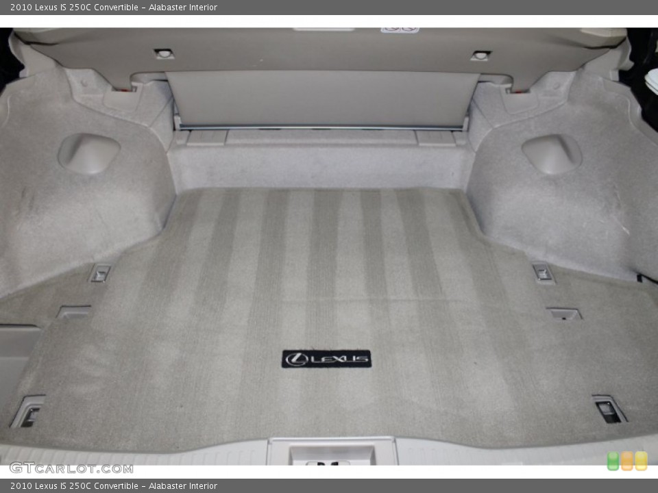 Alabaster Interior Trunk for the 2010 Lexus IS 250C Convertible #77261231