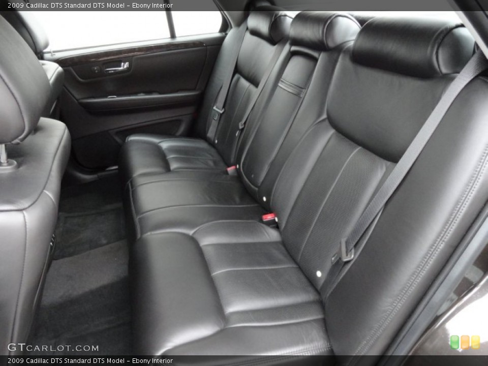 Ebony Interior Rear Seat for the 2009 Cadillac DTS  #77261432