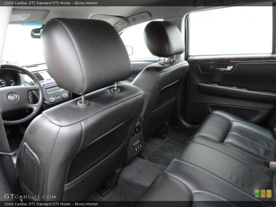 Ebony Interior Photo for the 2009 Cadillac DTS  #77261447