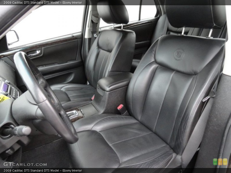 Ebony Interior Front Seat for the 2009 Cadillac DTS  #77261474