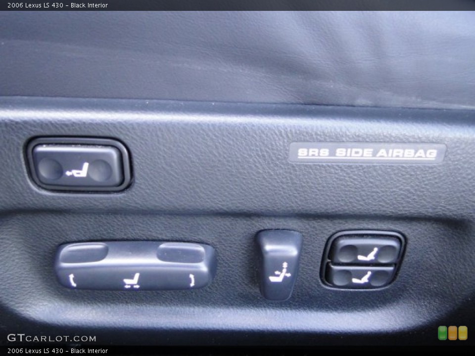 Black Interior Controls for the 2006 Lexus LS 430 #77261663