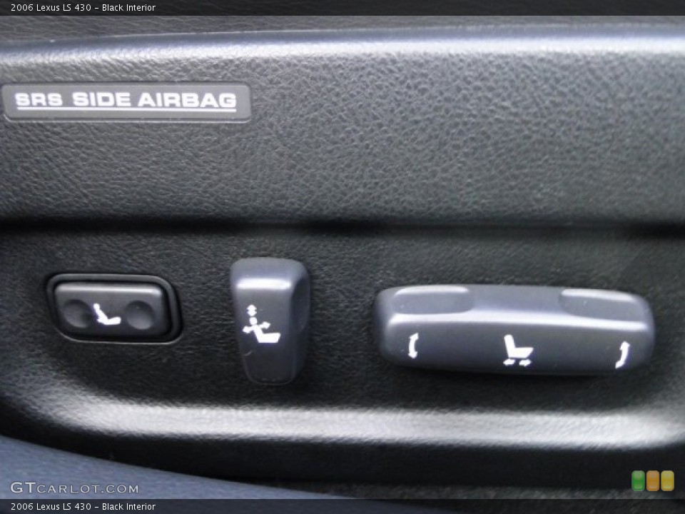 Black Interior Controls for the 2006 Lexus LS 430 #77261678