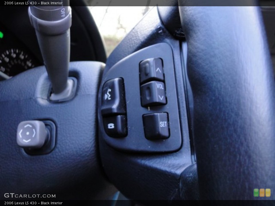 Black Interior Controls for the 2006 Lexus LS 430 #77261735