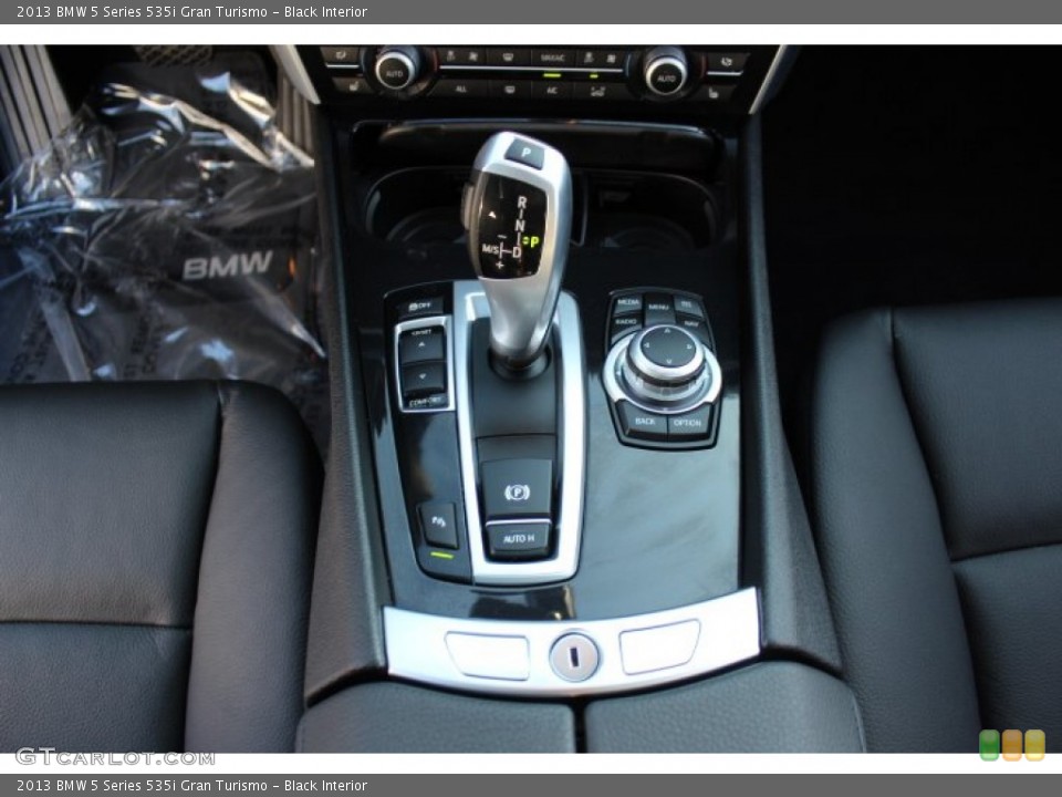 Black Interior Transmission for the 2013 BMW 5 Series 535i Gran Turismo #77261856