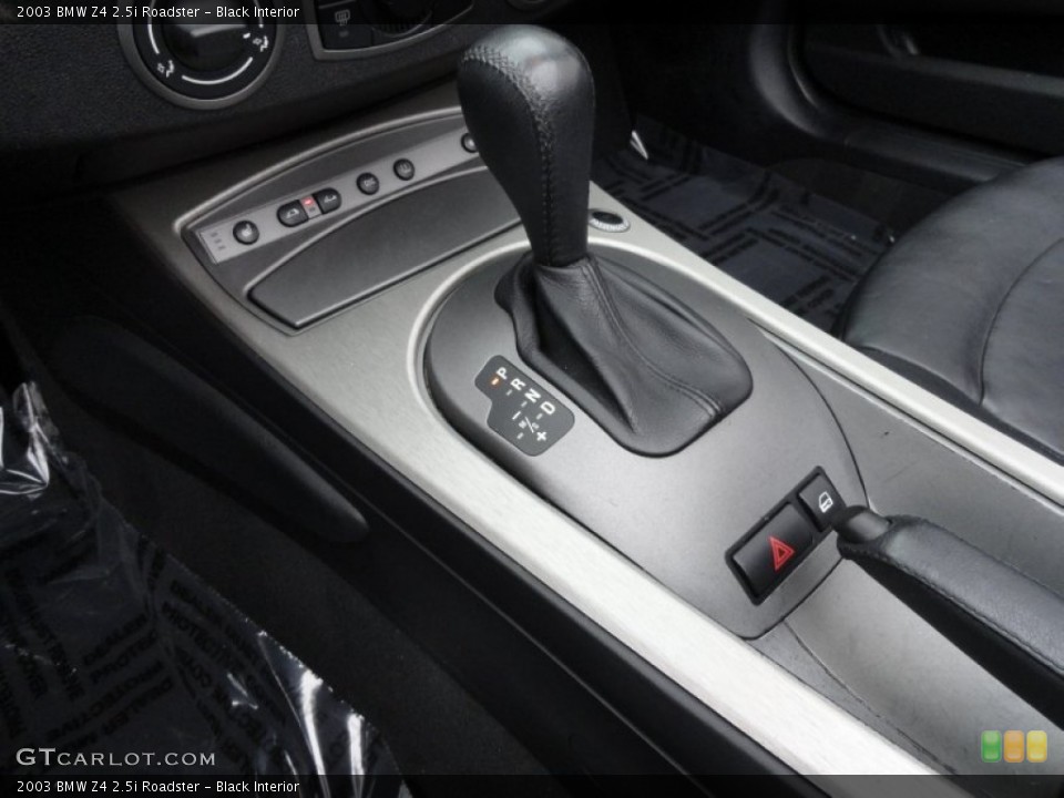 Black Interior Transmission for the 2003 BMW Z4 2.5i Roadster #77261883