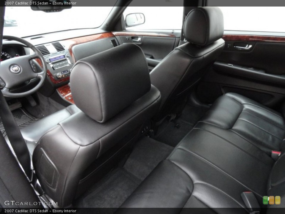 Ebony Interior Photo for the 2007 Cadillac DTS Sedan #77262185