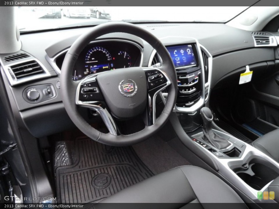 Ebony/Ebony Interior Prime Interior for the 2013 Cadillac SRX FWD #77262545