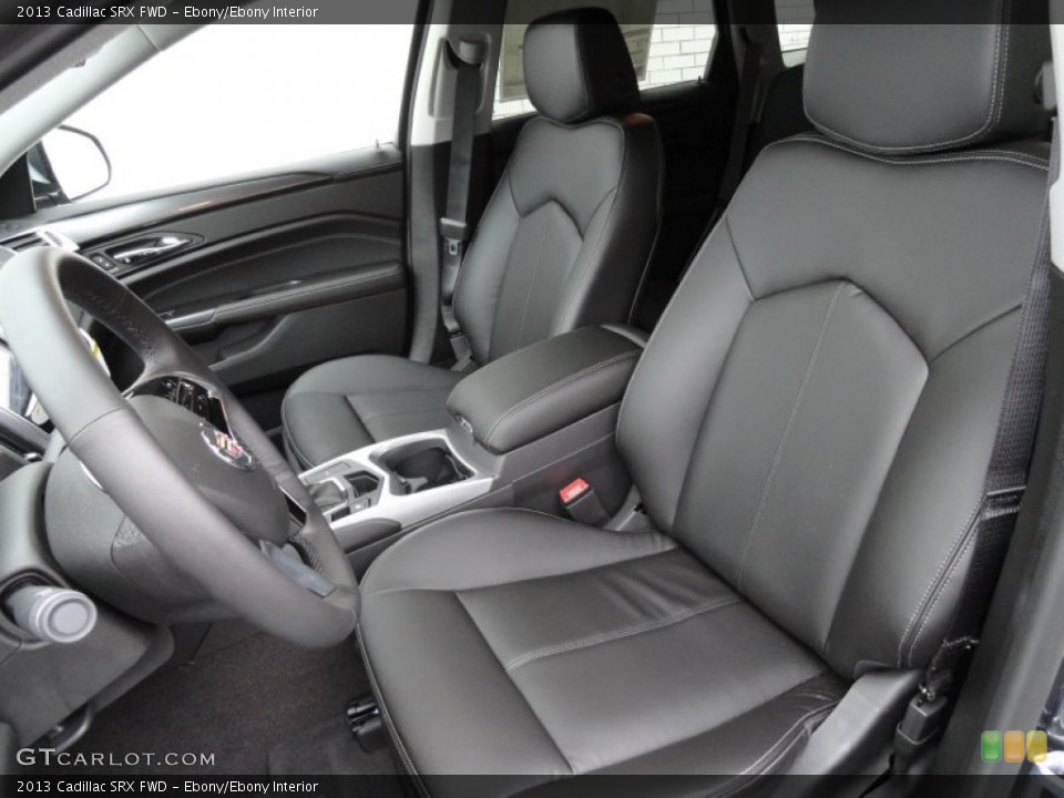 Ebony/Ebony Interior Front Seat for the 2013 Cadillac SRX FWD #77262557