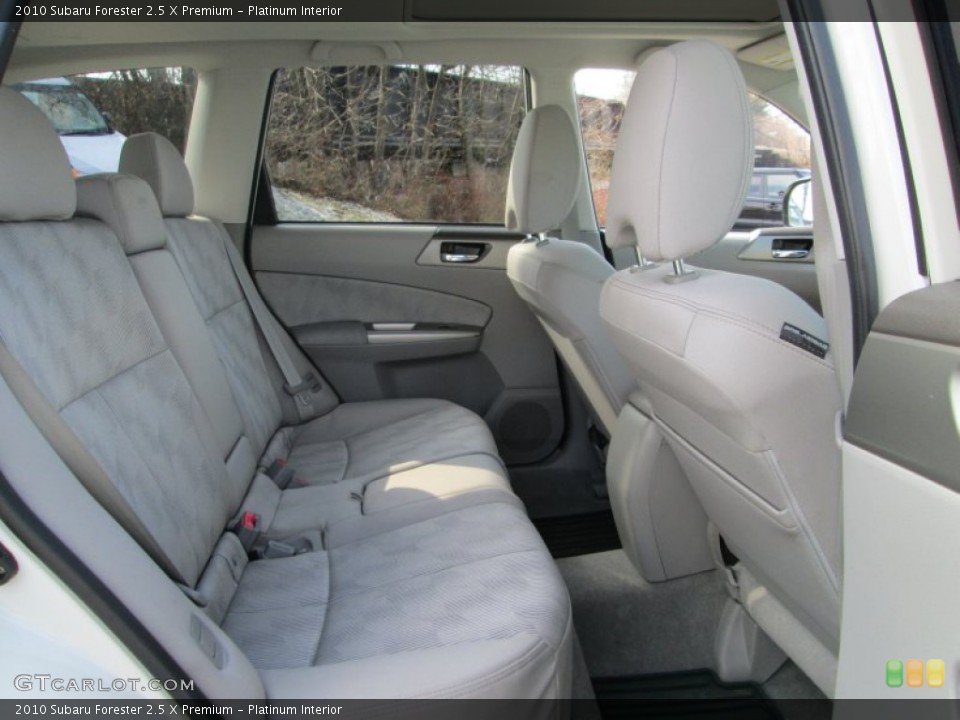 Platinum Interior Rear Seat for the 2010 Subaru Forester 2.5 X Premium #77262671