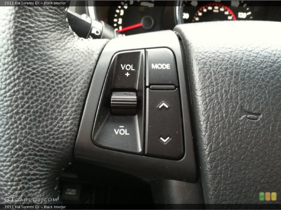 Black Interior Controls for the 2011 Kia Sorento EX #77262917