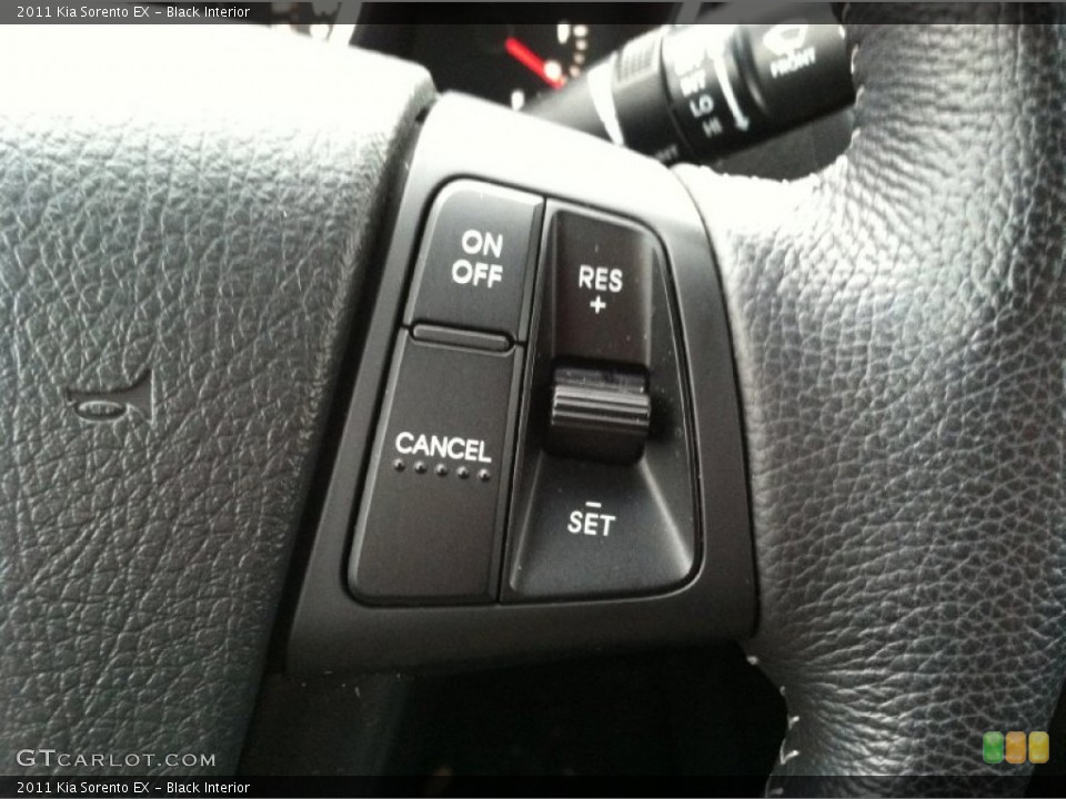 Black Interior Controls for the 2011 Kia Sorento EX #77262957