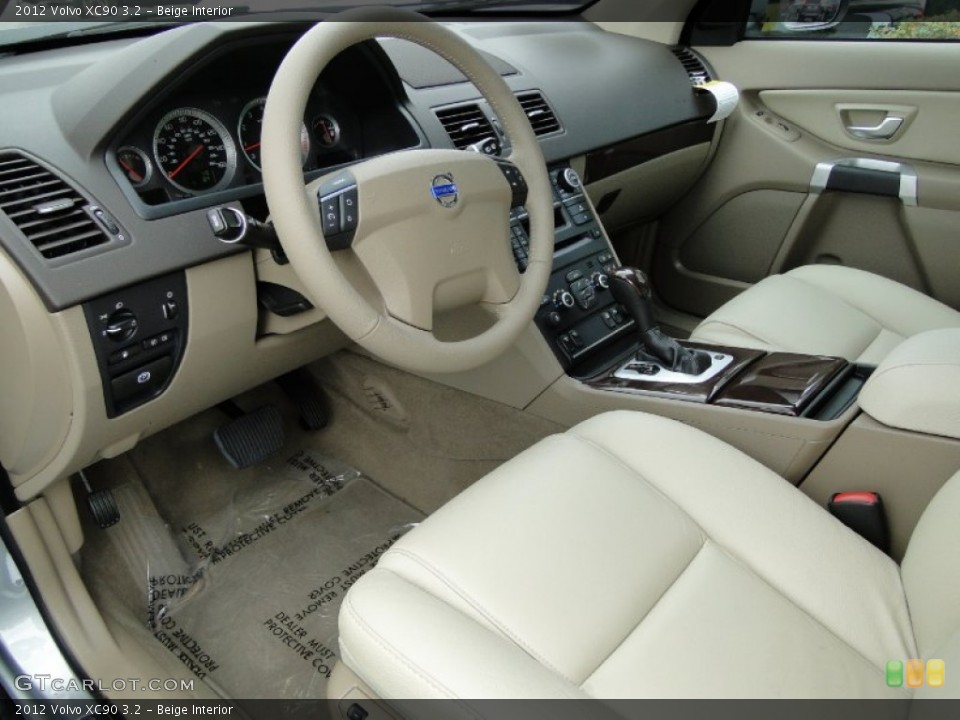 Beige 2012 Volvo XC90 Interiors