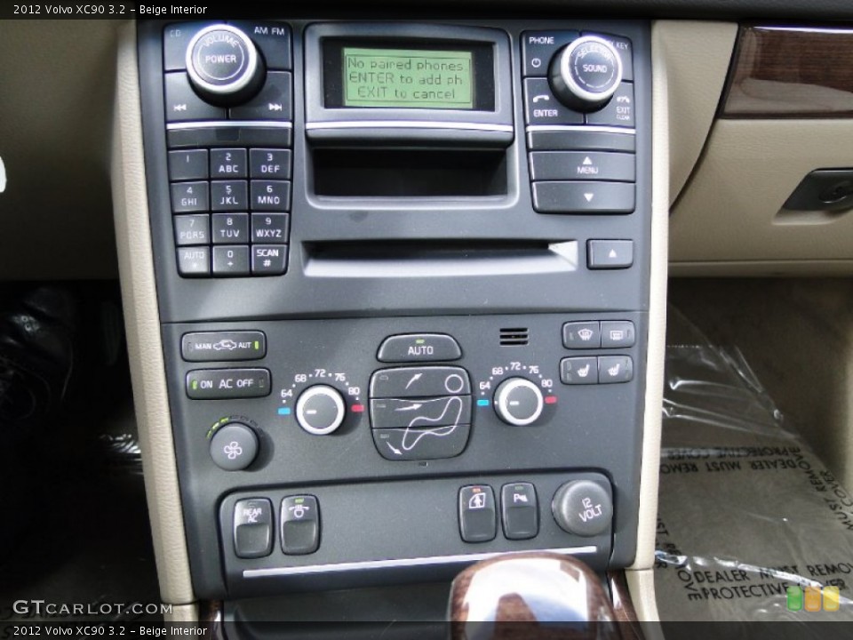 Beige Interior Controls for the 2012 Volvo XC90 3.2 #77263082