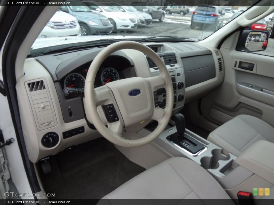 Camel Interior Prime Interior for the 2011 Ford Escape XLT #77263616