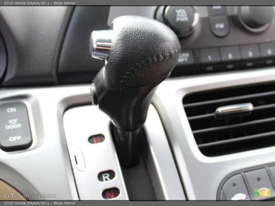 Beige Interior Transmission for the 2010 Honda Odyssey EX-L #77263781