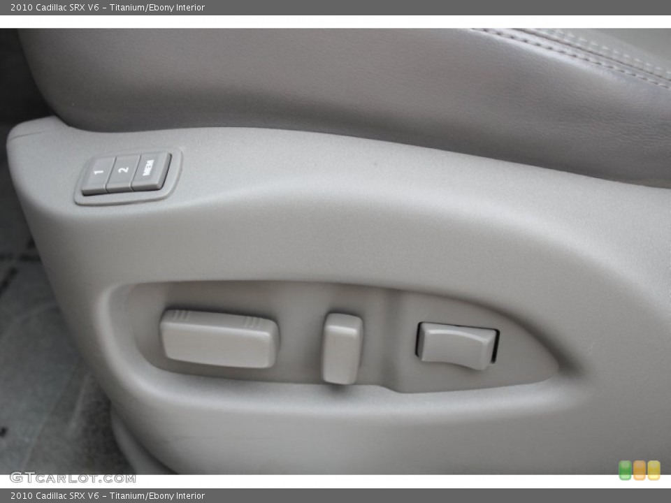 Titanium/Ebony Interior Controls for the 2010 Cadillac SRX V6 #77264510