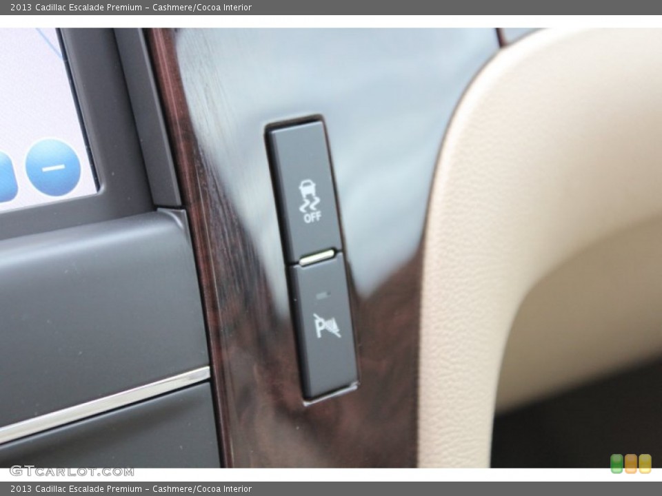 Cashmere/Cocoa Interior Controls for the 2013 Cadillac Escalade Premium #77266678