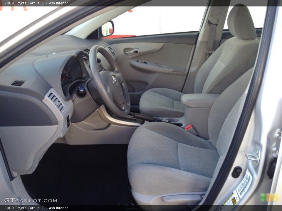 Ash Interior Photo for the 2009 Toyota Corolla LE #77267701