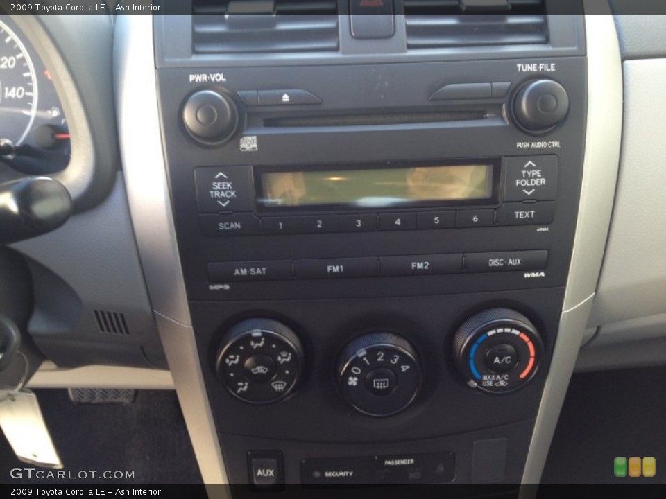 Ash Interior Controls for the 2009 Toyota Corolla LE #77267718