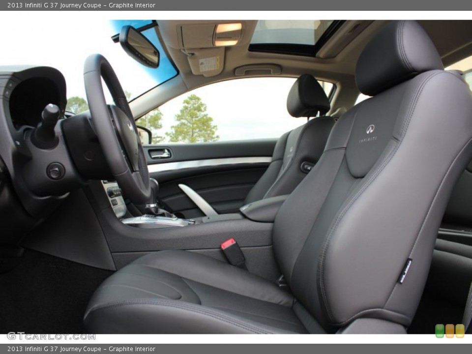 Graphite Interior Photo for the 2013 Infiniti G 37 Journey Coupe #77267732