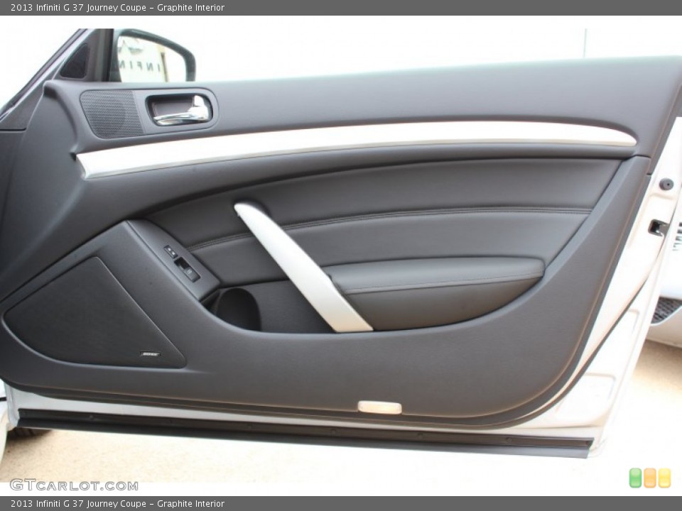 Graphite Interior Door Panel for the 2013 Infiniti G 37 Journey Coupe #77267738