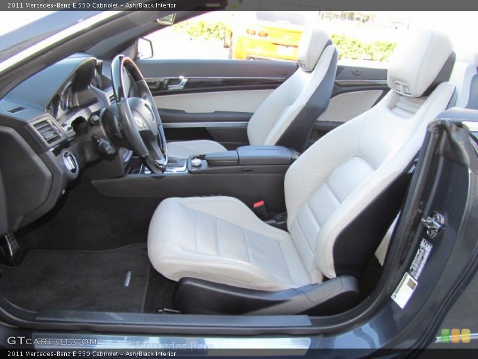 Ash/Black Interior Photo for the 2011 Mercedes-Benz E 550 Cabriolet #77268446