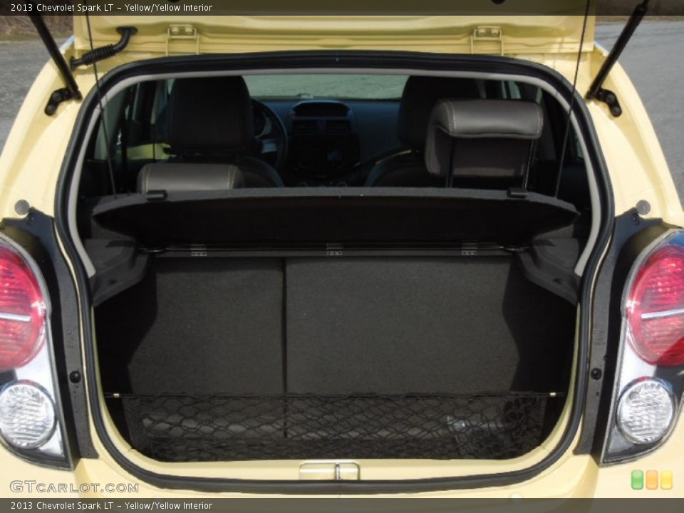 Yellow/Yellow Interior Trunk for the 2013 Chevrolet Spark LT #77269202