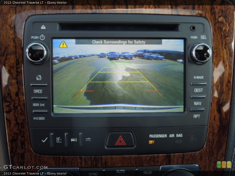 Ebony Interior Controls for the 2013 Chevrolet Traverse LT #77269334