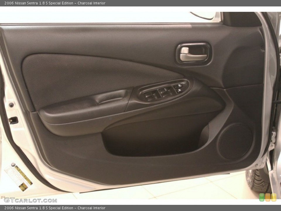 Charcoal Interior Door Panel for the 2006 Nissan Sentra 1.8 S Special Edition #77269604