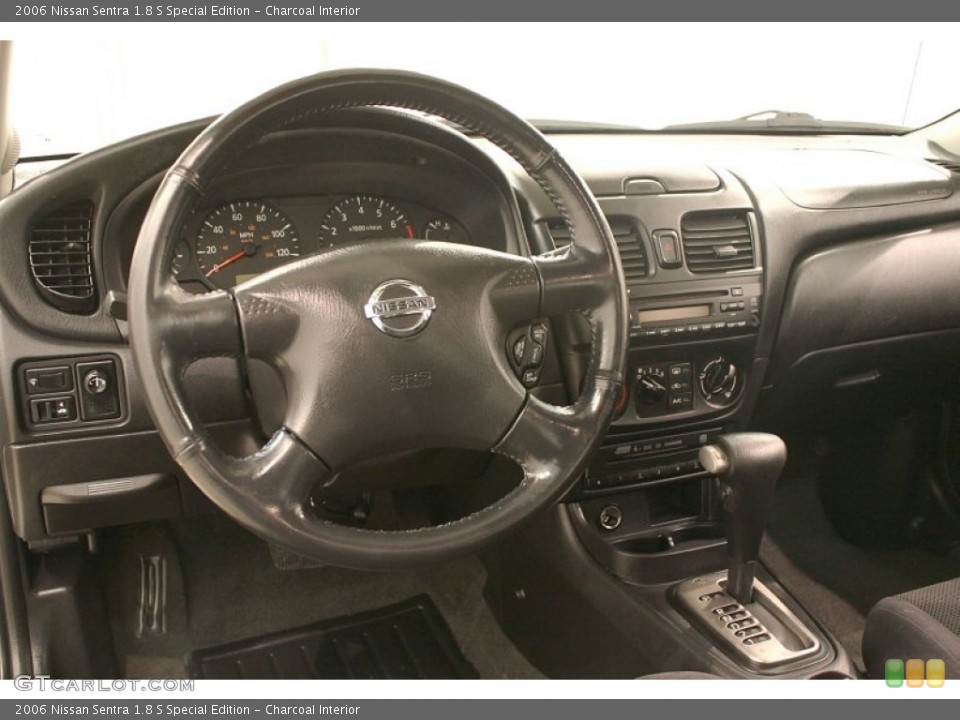 Charcoal Interior Dashboard for the 2006 Nissan Sentra 1.8 S Special Edition #77269610