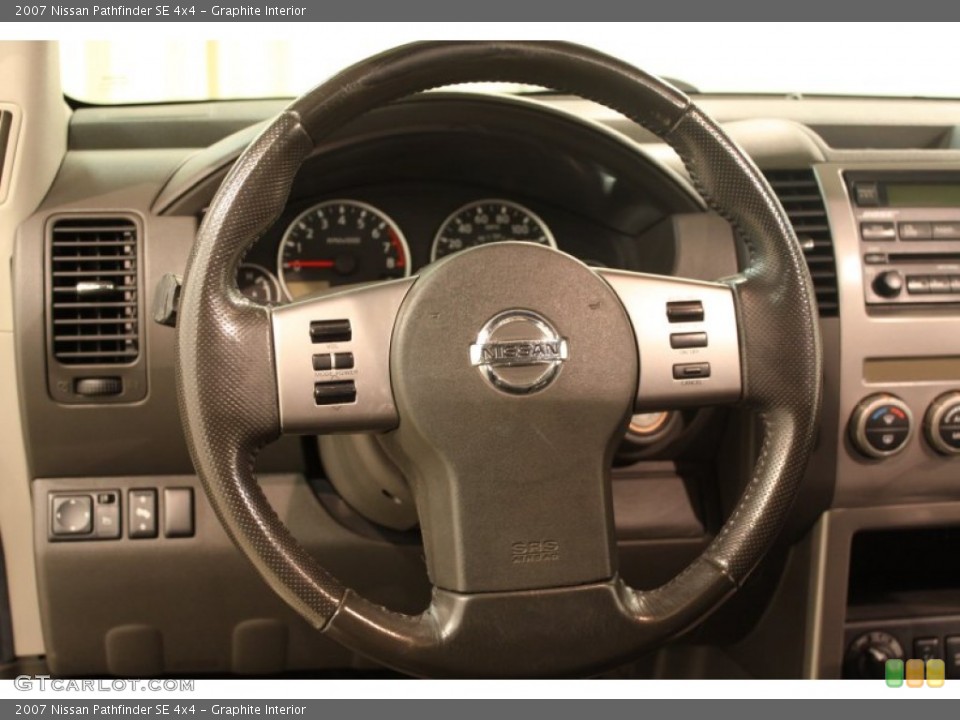 Graphite Interior Steering Wheel for the 2007 Nissan Pathfinder SE 4x4 #77272730