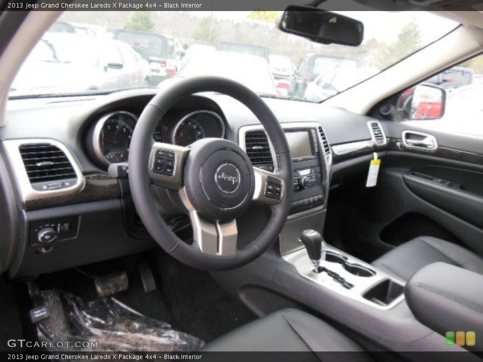 Black Interior Prime Interior for the 2013 Jeep Grand Cherokee Laredo X Package 4x4 #77273501