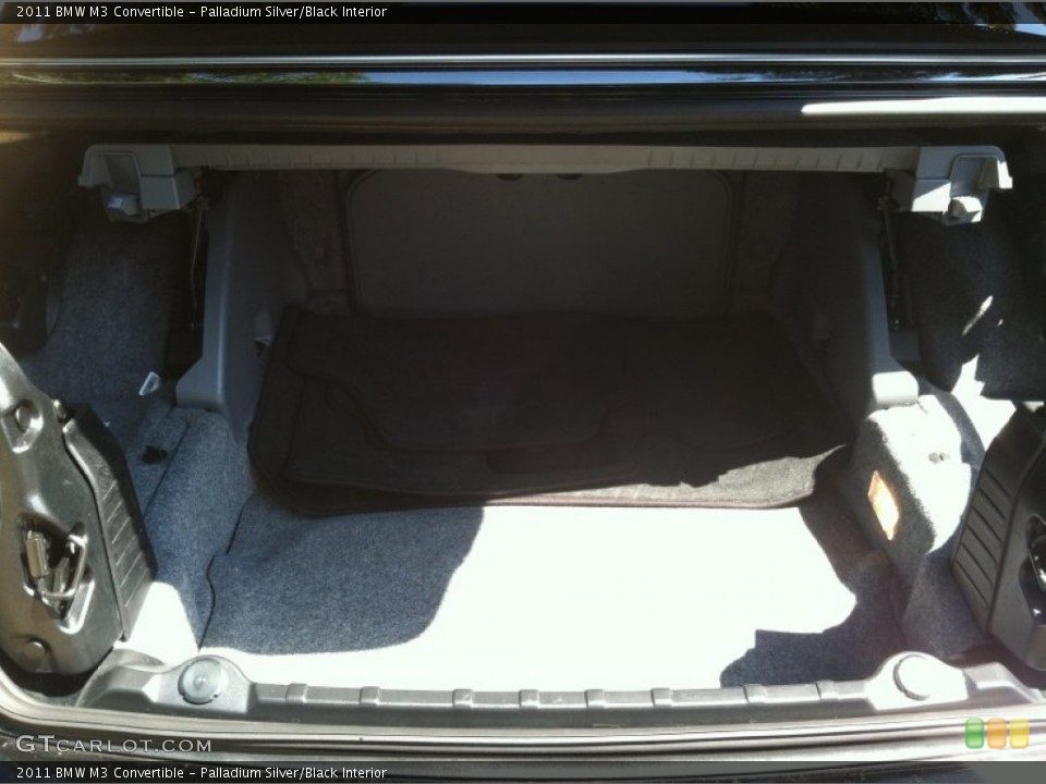 Palladium Silver/Black Interior Trunk for the 2011 BMW M3 Convertible #77274723