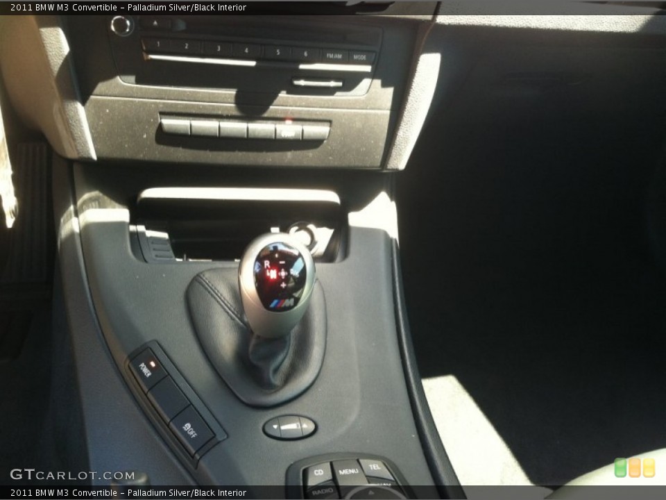 Palladium Silver/Black Interior Transmission for the 2011 BMW M3 Convertible #77274962