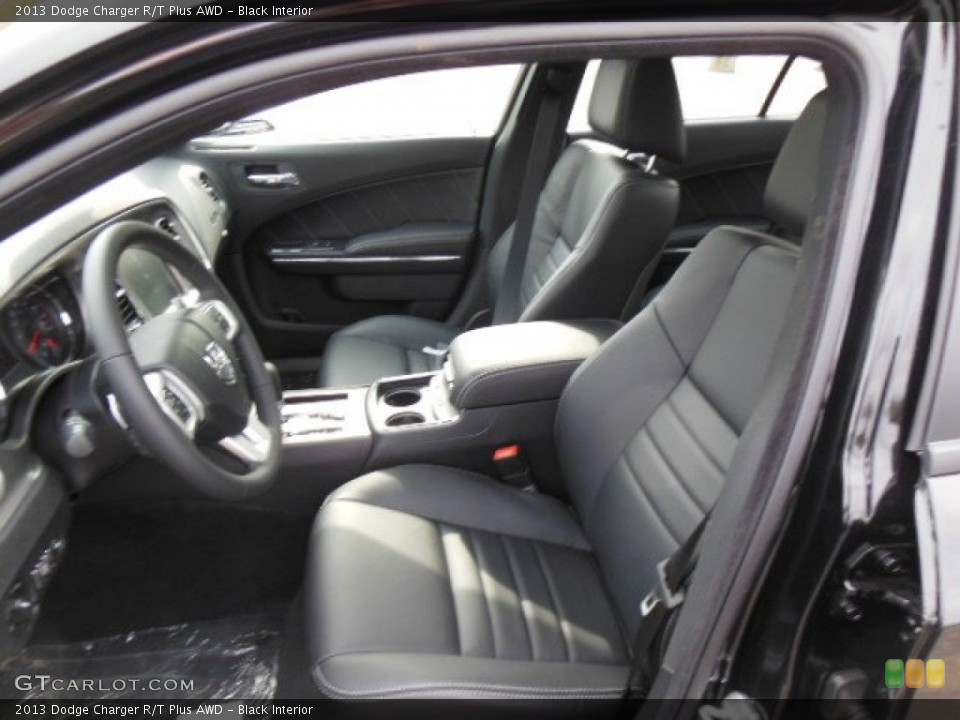 Black Interior Photo for the 2013 Dodge Charger R/T Plus AWD #77275130