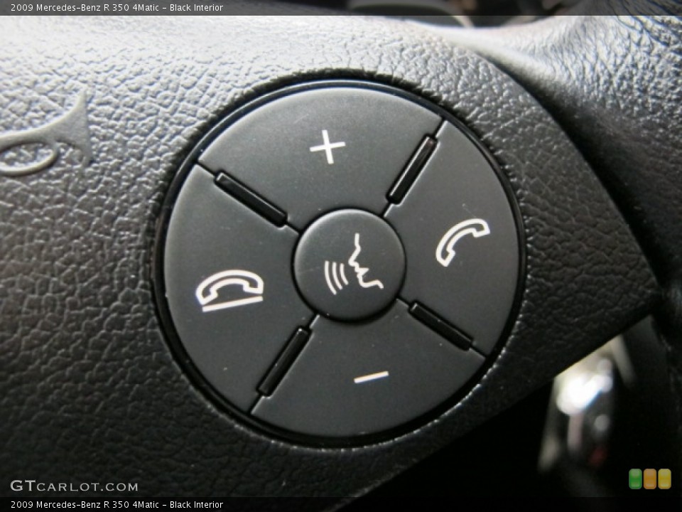 Black Interior Controls for the 2009 Mercedes-Benz R 350 4Matic #77276090