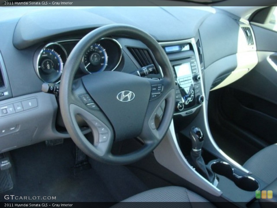 Gray Interior Prime Interior for the 2011 Hyundai Sonata GLS #77276811