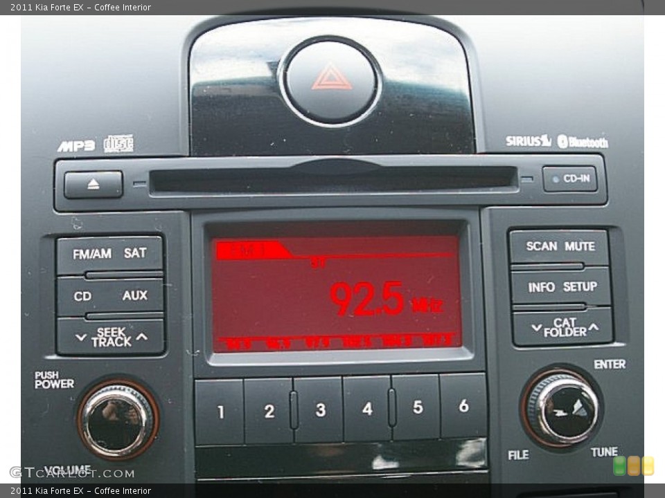 Coffee Interior Audio System for the 2011 Kia Forte EX #77277143