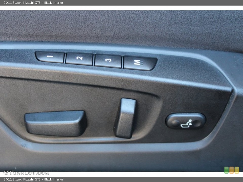 Black Interior Controls for the 2011 Suzuki Kizashi GTS #77279786