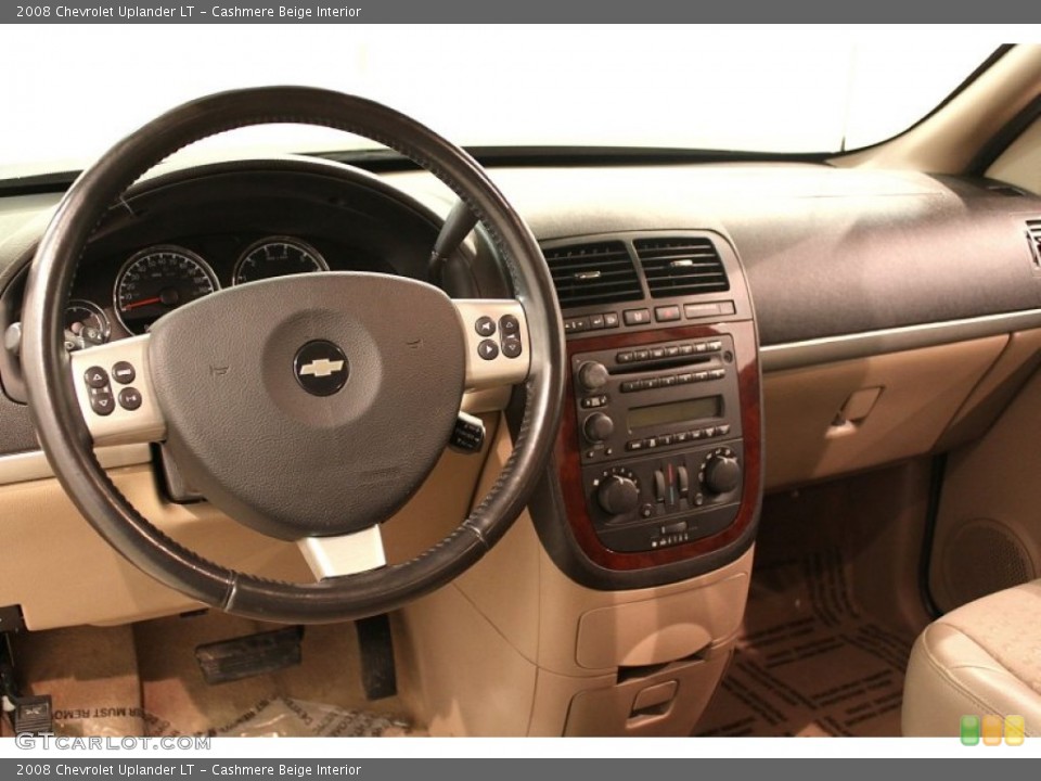 Cashmere Beige Interior Dashboard for the 2008 Chevrolet Uplander LT #77279891