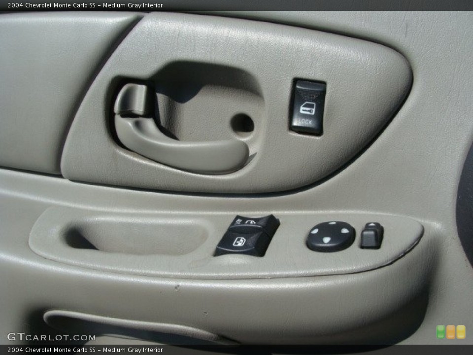 Medium Gray Interior Controls for the 2004 Chevrolet Monte Carlo SS #77280050