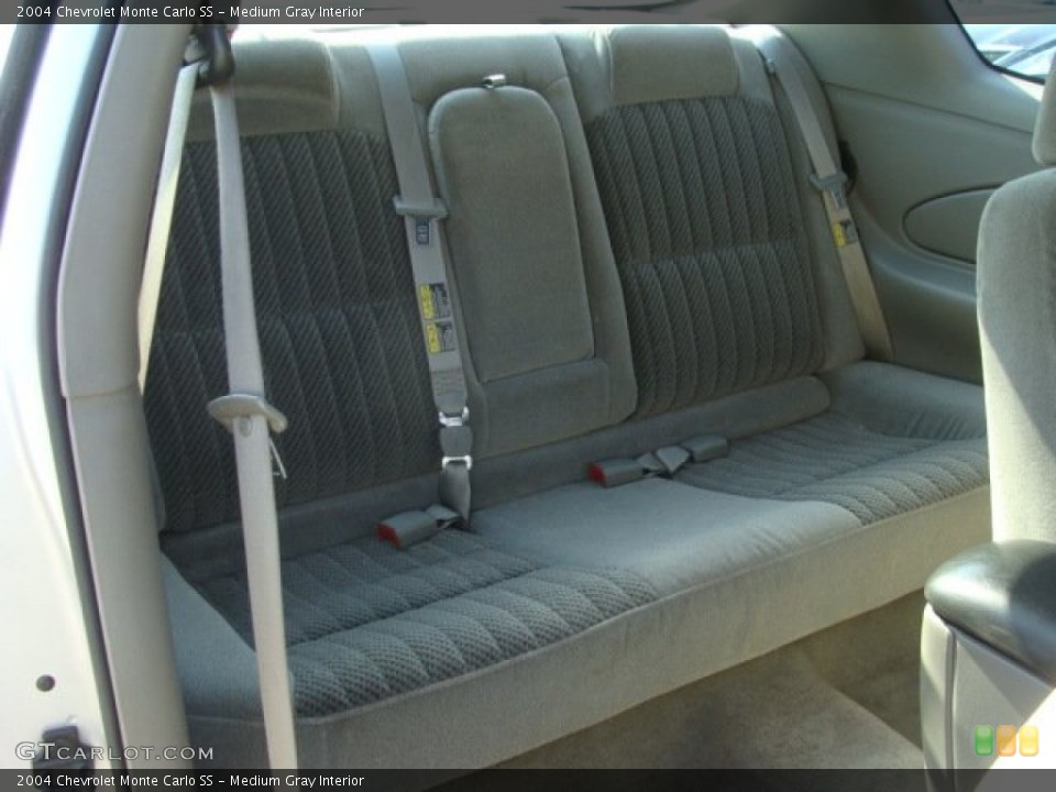 Medium Gray Interior Rear Seat for the 2004 Chevrolet Monte Carlo SS #77280413