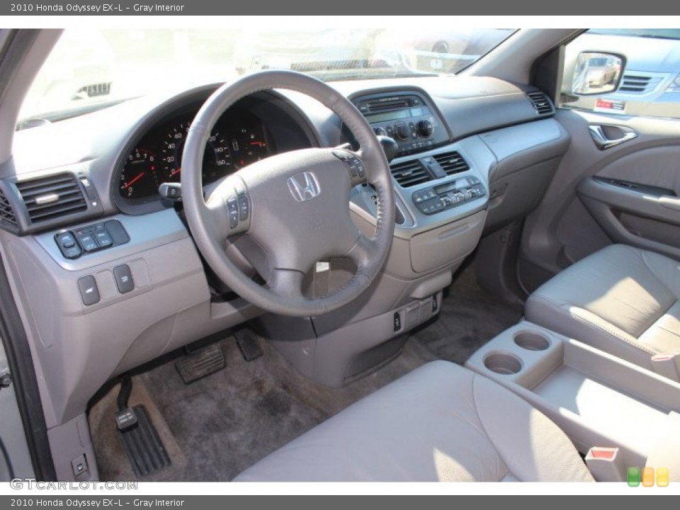 Gray Interior Prime Interior for the 2010 Honda Odyssey EX-L #77281370