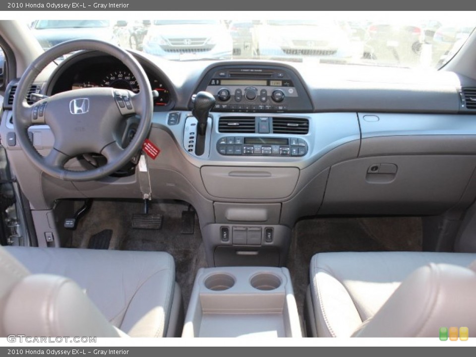 Gray Interior Dashboard for the 2010 Honda Odyssey EX-L #77281418