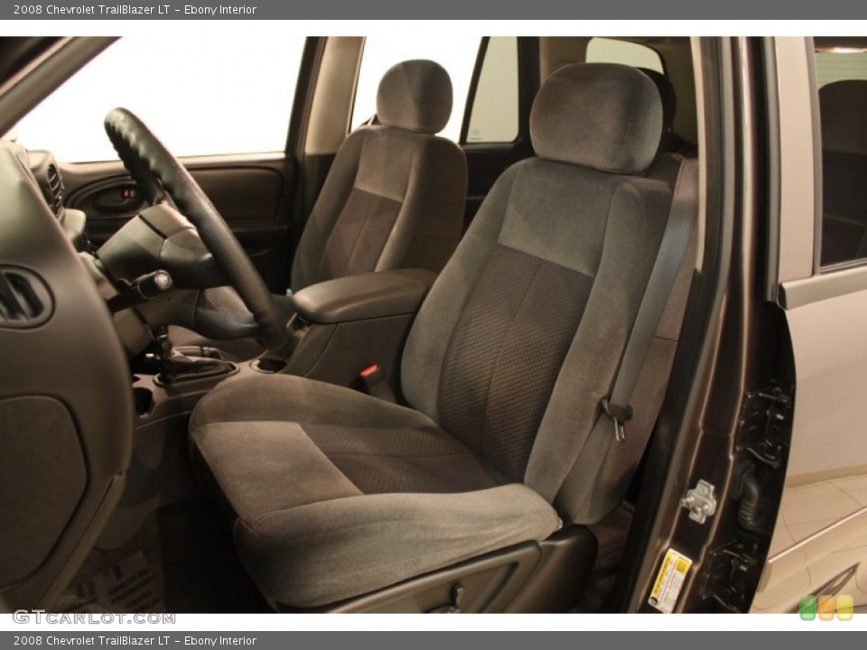 Ebony Interior Front Seat for the 2008 Chevrolet TrailBlazer LT #77281427