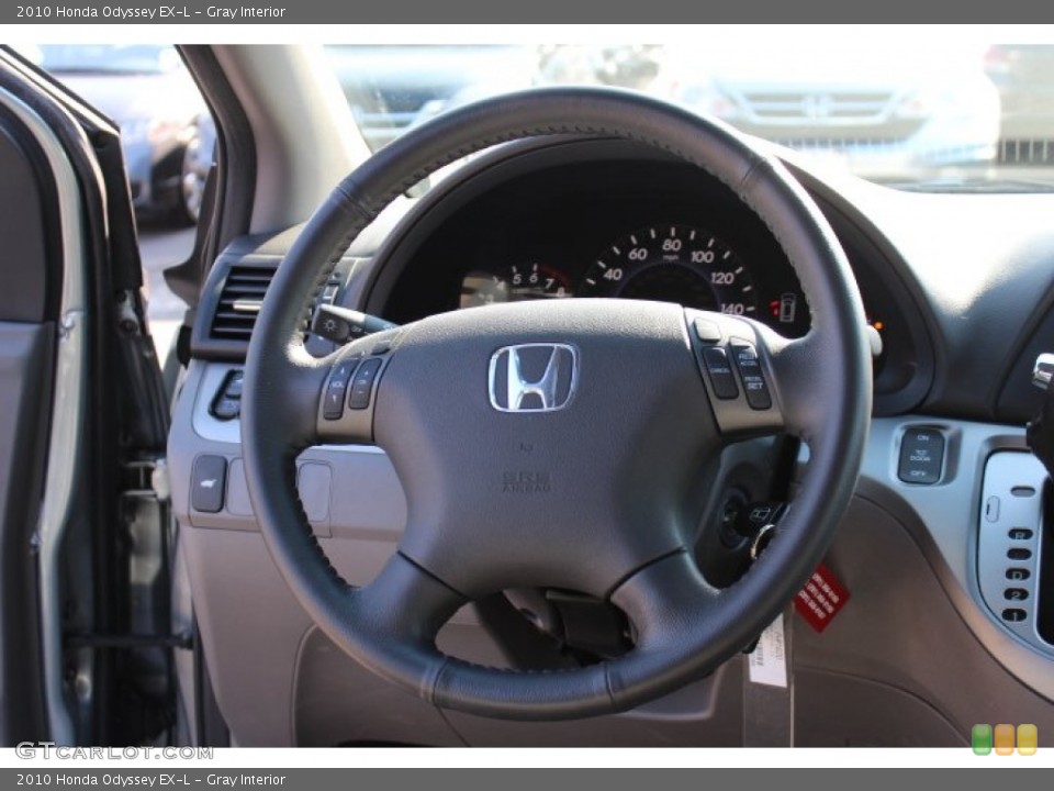 Gray Interior Steering Wheel for the 2010 Honda Odyssey EX-L #77281475