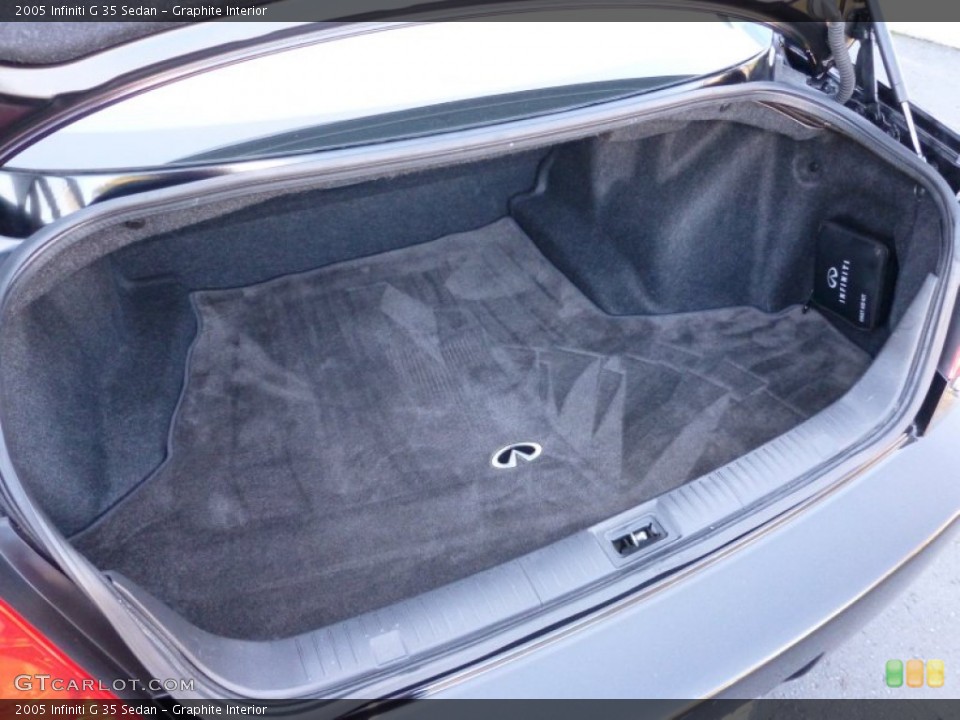 Graphite Interior Trunk for the 2005 Infiniti G 35 Sedan #77281523